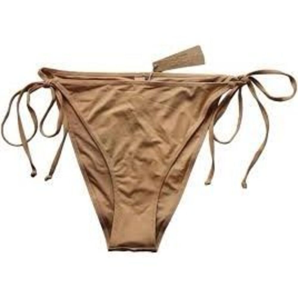 Skims Recycled Swim Dippy Almond Tie Bathing Suite bottom, NWT, size 4X